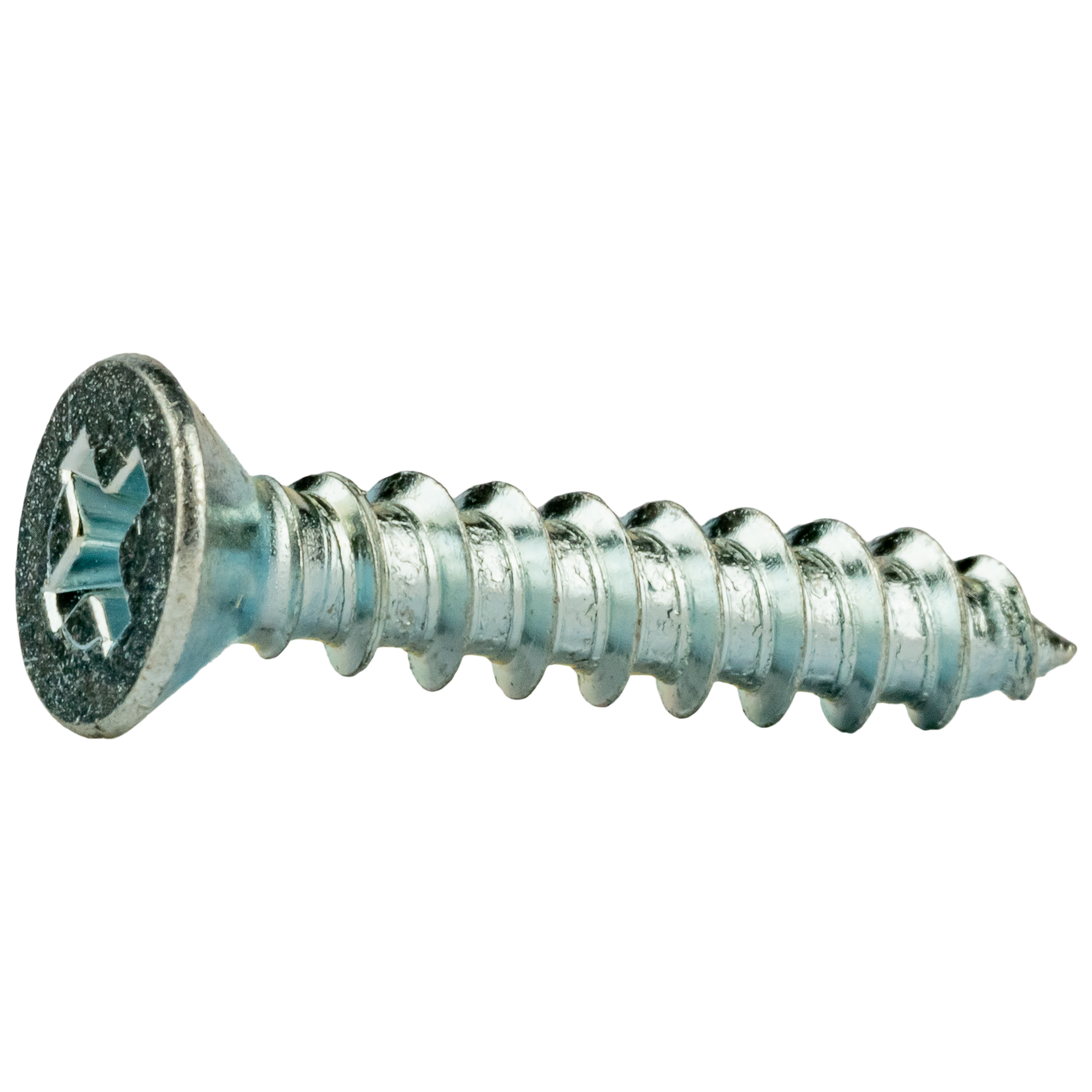 <ul><li>Zinc plated to resist rust and corrosion </li><li>Deep slots for easier tightening</li><li>Sharp points for easy starting </li><li>Produced from SAE approved steel</li><li>Consistent hardness without being brittle </li><li>Full fillets for greater resistance to heads snapping off</li></ul>|